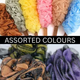 ALLURE Set Of 2 Long-Lasting Mesh Loofah image 2