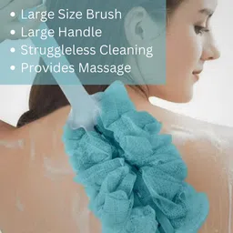 ALLURE Set Of 2 Long-Lasting Mesh Loofah image 3