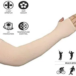 Hand Gloves / Arm Sleeves for Men & Women | Sun Protector Riding Gloves-image-79
