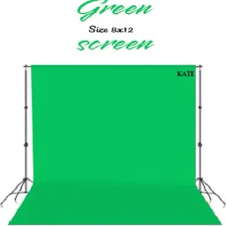 Kate 8FTX12 FT Parrot Green Backdrop Background (Stand Not Included) Reflector-image-53