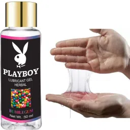 Playboy Water Based Lubricant Gel 50ml Bubblegum Lubricant-14