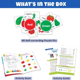 little berry Colours Puzzle Game for Kids: Play and Learn Puzzle with Activity Book image 3