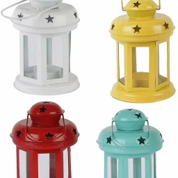 Multicolor Iron Hanging Lantern-picture-30