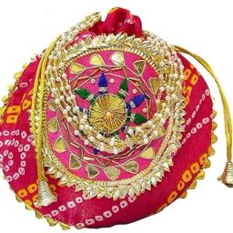 Girls Red Potli-image-89