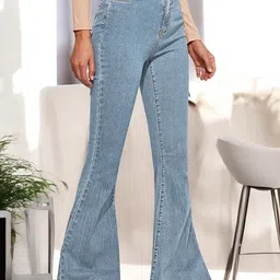 vbeauti Women Regular High Rise Light Blue Jeans-picture-23