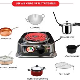 rbs 2000 W Radiant Cooktop Push Button image 2