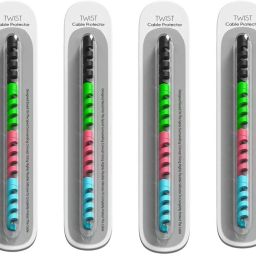 Buyer Choice Spiral Cable Protector Data Cable Saver Charging Cord Protective Cable Cover Cable Protector-image-48