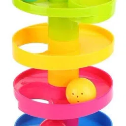 Roll ball ,drop and roll swirling tower-17