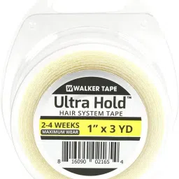 Ultra Hold 1 By 3yd Superior Adhesive Transparent Tape for Hair Patch Hair Accessory Set-image-12
