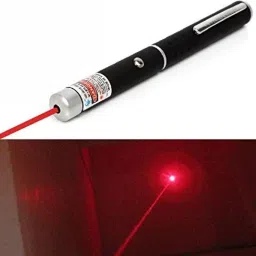 Iktu 5mW Red Laser Pointer Pen - Black (2 x AAA)-15