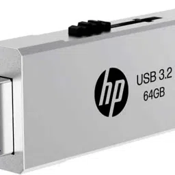 HP 818W USB3.2 Metal Body 64 GB Pen Drive Compatible with Laptop, Netbook, Desktop Computer, Television USB 3.2 Metal Case-2