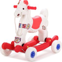 Craft Toy Baby Horse Rider and Rocker Engaging Boy Girl Unisex Playtime DLX Tricycle-image-68