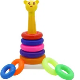 fayme international 9 Rings For Kids Jumbo Stacking Rings - Stacking Toys for Toddlers image 2