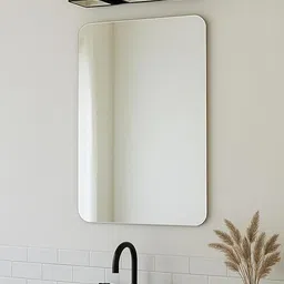luppra 12 × 18 in Rectangle Frameless Wall Mirror Bathroom Mirror-picture-38