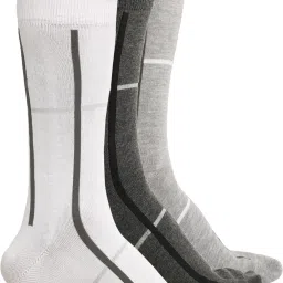 Socks for Men Solid Mid-Calf/Crew-image-4