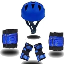 Kids Protective Skating Guard Set BlacK_KiT ) (Small) 6 To 8 Years Skating Kit-image-8