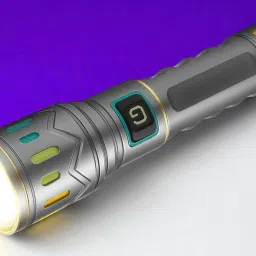 X76 USB Rechargeable Torch – Long Battery Life, High Lumen LED Light Torch-image-68