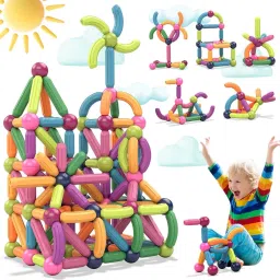 Magnetic Stick and Balls 48 pcs, Educational Learning Toys For Kids-11
