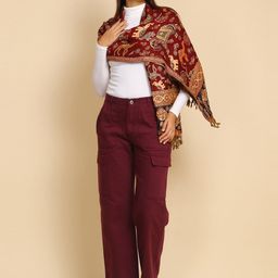 WEAVERS VILLA Ethnic Motifs Printed Scarf-29