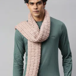 Magic Needles Self Design Acrylic Scarf-picture-27