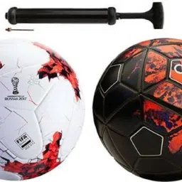 COMBO RUSSIA 2017 AND CR-7 FOOTBALL WITH AIR PUMP Football - Size: 5-image-3