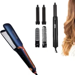 TechKing Combo C641 - 5 in 1 Hair Styler & Professional Crimping Machine Hair Styler-image-4