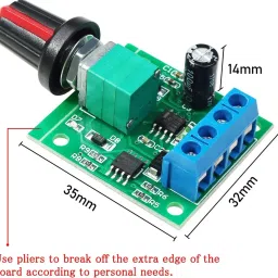houseofcommon PREMIUM 2A 30W PWM Speed Controller Adjustable Driver Switch Motor Control Electronic Hobby Kit image 2