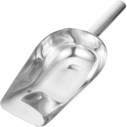 SS Scoop with Handle for Flour, Grain, Candy & Spices – 1 Pack Kitchen Scoop-image-39