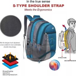 spacy comfortable 4th to 10th class casual school bags Waterproof college Bag Waterproof School Bag-image-36