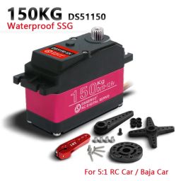 DSServo DS51150SSG 150KG Waterproof Servo 180°,270° (Optional)Degree Rotation Servo 12V High Torque Servo Metal Gear Waterproof IP66 RC Servo With 18T Servo Arm High Speed Steering Servo For 1/5 RC Car Robot BoatDSServo DS51150SSG 150KG Waterproof Servo 180°,270° (Optional)Degree Rotation Servo 12V High Torque Servo Metal Gear Waterproof IP66 RC Servo With 18T Servo Arm High Speed Steering Servo For 1/5 RC Car Robot Boat-18