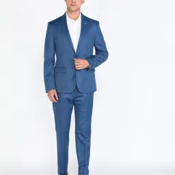 Men 2 PC Suit Self Design Suit-image-71