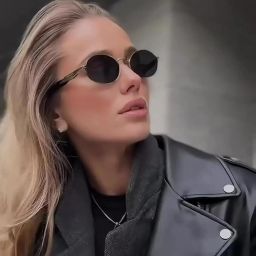 UV Protection, Gradient, Polarized, Riding Glasses Oval Sunglasses (Free Size)-9