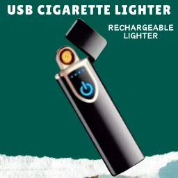 USB Cigarette Lighter for Smoking Windproof Slim Lighter with Fingerprint A173 USB Cigarette Lighter for Smoking Windproof Slim Lighter with Fingerprint A173 Pocket Lighter-image-42