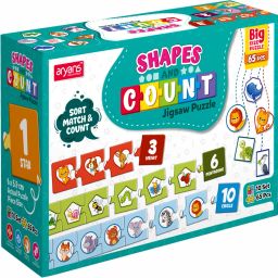 Educare Shapes and Count Jigsaw Puzzle for Kids-image-23