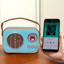Monrix Bluetooth Wireless Speaker |10W RMS |USB/AUX Input | Hands-Free Calling (RM-363) 7 W Bluetooth Speaker image 4