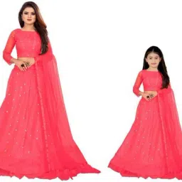 Embellished Semi Stitched Lehenga Choli-image-0