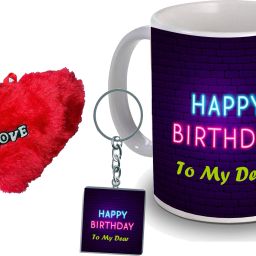 Mug, Keychain, Cushion Gift Set-11