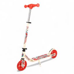 Kids scooter for boy & girl with foldable/adjustable handle with strong braking-image-87