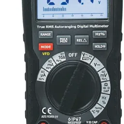 Pro Solar-1A Industrial Multimeter for upto 1500 VDC with TRMS, 6000 counts, VFD Digital Multimeter-image-77