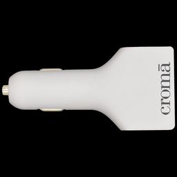 Croma 18W Type A 2-Port Fast Car Charger (Adapter Only, Short Circuit Protection, White)-21