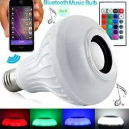 Nehmaps Bluetooth LED Music Light Bulb, B22 led Light Bulb with Bluetooth Speaker RGB Self Changing Color Lamp Built-in Audio Speaker for Home, Bedroom, Living... Smart Bulb Smart Bulb image 2