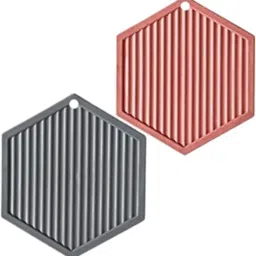 Coasters for Drinks Modern Funny Colorful Cup Coasters Griped Trivet-16