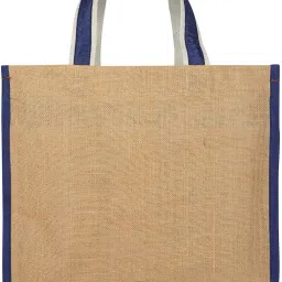 DOUBLE R BAGS Waterproof Large Jute Shopping Bags Kitchen Essentials with Full Handles Grocery Bag-image-12