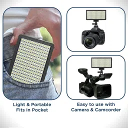 Prolite Bi-Color LED PL-312 Camera Video Light with Diffuser, Battery, Charging Wire | 5200 lx Camera LED Light image 3