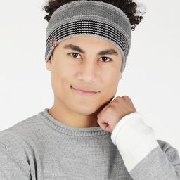 Bharatasya Men Striped Knitted Woolen Headband Earwarmer-picture-23