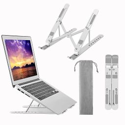 Tamworth ALUMINIUM LAPTOP STAND Floor -Desktop Laptop Stand_127 Aluminium Floor and Desk Stand Laptop Stand with Adjustable Height Compatible with Universal Laptops-picture-12