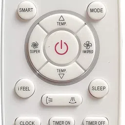LipiWorld 197 (IFeel) AC Remote Control (Old Remote Exactly Same Remote Will Only Work) Compatible For Hisense AC Remote Controller-image-21