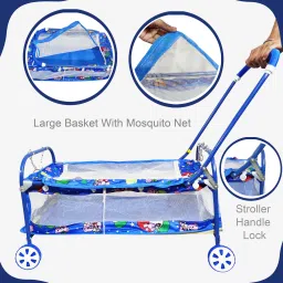 confiado baby bassinet for newborn babies with mosquito net only for 6 months baby image 3