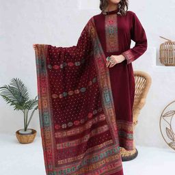 KIDAR Ethnic Motifs Woven Design Unstitched Dress Material-image-74