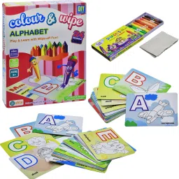 Ekta Colour & Wipe Alphabet Play And Learn-12